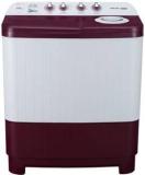 Voltas Beko 7.5 Kg WTT75DBRT Semi Automatic Top Load (White, Maroon)