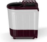 Whirlpool 7.5 Kg ACE 7.5 SUP SOAK (5 YR) WINE 7.5 KG Semi Automatic Top Load (Red)