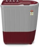 Whirlpool 7 Kg Superb Atom 70S CORAL RED (5YR) E Semi Automatic Top Load (5 Star, Turbo Scrub Technology Red, White)