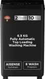 Acer 6.5 kg AR65HFATLH1C1MB24D Fully Automatic Top Load Washing Machine (Black)