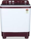 Candy 8 Kg CTT80PBTK28 Semi Automatic Top Load (Maroon, White)