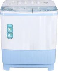 Croma 7.5 kg CRAW2223 Semi Automatic Top Load (White, Blue)