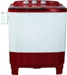 Daenyx 6.8 kg DWS68BR Semi Automatic Top Load (White, Maroon)