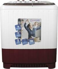 Gangnam Street 8 Kg WM GGSA80GL AMBN Semi Automatic Top Load Washing Machine (Maroon, White)