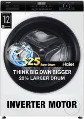 Haier 7 kg HW70 IM12929 Washing Machine Fully Automatic Front Load (5 Star Super Drum Inverter Black, White)