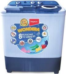 Impex 6.5 kg WONDERA WIZ 6.5 SABL Semi Automatic Top Load (Multicolor)