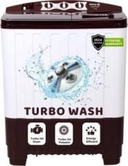 Innoq 7 kg 70 TURBO EXL WM Dryer Semi Automatic Top Load Washing Machine (| Turbo Wash | Buzzer | Wheels | Turbo Jet | Magic Filter | Lint Filter Maroon)