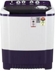 Lg 7.5 kg P7525SPAZ Semi Automatic Top Load (White, Purple)