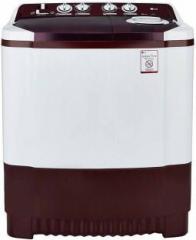 Lg 7.5 kg P8541R3SA Semi Automatic Top Load Washing Machine (White, Maroon)