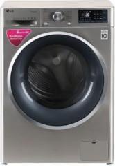 Lg 8 kg FHT1408SWS Fully Automatic Front Load Washing Machine (with In built Heater Grey)