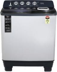 Marq By Flipkart 10 kg MQSA10C5G Semi Automatic Top Load (5 Star White, Grey)