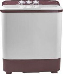 Micromax 6.5 kg MWMSA651OVRS1BR Semi Automatic Top Load Washing Machine (White, Maroon)