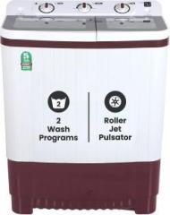 Nu 7 kg WTT70GBT Semi Automatic Top Load (Maroon, White)