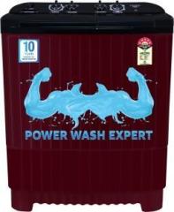 Onida 8.5 kg S85GS3 Semi Automatic Top Load Washing Machine (5 Star With Power Dry Technology Maroon, Black)