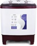 Sansui 6.5 Kg SISA65GMAW Semi Automatic Top Load Washing Machine (White, Maroon)