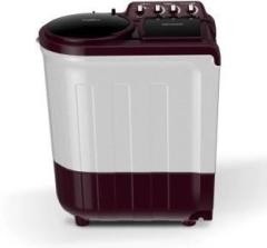 Whirlpool 7.5 kg Ace Supersoak 7.5 Kg Supersoak Technology Semi Automatic Top Load Washing Machine (5 Star, 5 Years Warranty, Maroon)