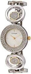 Titan Analog Mother of Pearl Dial Women's Watch NC9846BM01