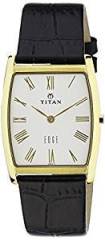 Titan Edge White Dial Analouge Unisex Watch 1044YL04