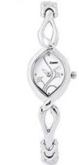 Espoir Floral Analog White Dial Women's Watch 2455