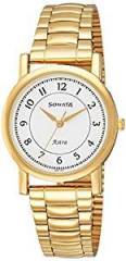 Sonata Analog White Dial Men's Watch 77049YM03C