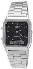 Casio Vintage Series Analog Digital Black Dial Men's Watch AQ 230A 1DMQ AD01