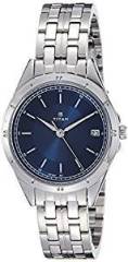 Titan Analog Blue Dial Women's Watch 2556SM02