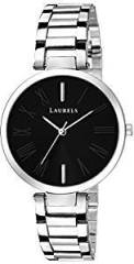 Laurels Alice II Black Dial Women Watch