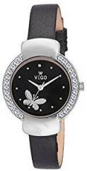 Vego Analogue Black Dial Womens Watch Vgf014