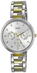 Timex E Class Analog Silver Dial Women's Watch TW000X207