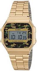 Casio Vintage Series Digital Multi Colour Dial Unisex Watch A168WEGC 3DF D146