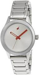 Fastrack Monochrome Analog Silver Dial Women's Watch 6078SM02