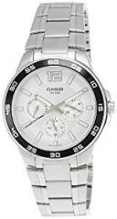 Casio Enticer White Dial Men's Watch MTP 1300D 7A1VDF