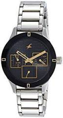 Fastrack Analog Black Dial Women's Watch 6078SM09