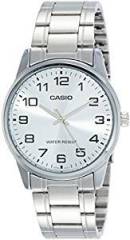 Casio Enticer Analog Silver Dial Men's Watch A1082 MTP V001D 7BUDF