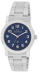 Maxima Analog Blue Dial Women's Watch O 46660CMLI