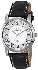 Maxima Analog White Dial Men's Watch 44674LMGI