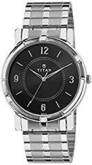 Titan Analog Black Dial Men's Watch 1639SM03