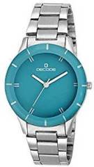 Decode Analogue Turquoise Dial Women's Watch Lr025Ch Elite Blue Dial