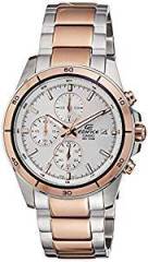 Casio Edifice Analog White Dial Men's Watch EFR 526SG 7A5VUDF