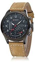 Curren Analogue Black Dial Men's Watch Cwu8123Br