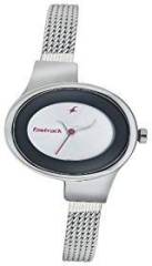 Fastrack Economy Analog Silver Dial Women's Watch NE6015SM01