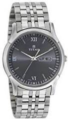 Titan Karishma Analog Black Dial Men's Watch 1636SM01