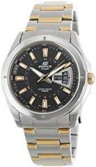 Casio Edifice Analog Black Dial Men's Watch EF 129SG 1AVDF