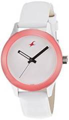 Fastrack Monochrome Analog White Dial Women's Watch 6078SL01