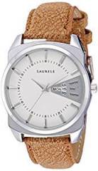 Laurels Analog Invictus 2 Series White Dial Men's Watch