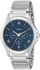 Timex Everyday Formals Analog Blue Dial Men's Watch TW000X115