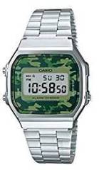 Casio Vintage Series Digital Green Dial Unisex Watch A168WEC 3DF D147