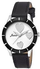 Jainx Zara 1 White Dial Analog Watch For Women & Girls JW555