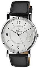 Titan Analog White Dial Men's Watch 1639SL03