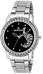 Decode Analogue Black Dial Women's & Girl's Watch Ladies Lr 2120 Chain Black